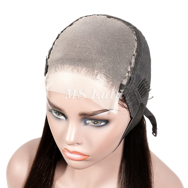 Straight 4x4 5x5 6x6 7x7 Transparent Closure Wig - 图片 11